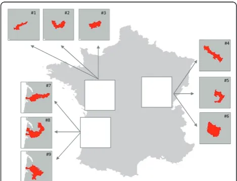 Table 2 Description of the simulated alternative cluster scenarios