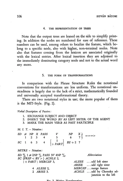 Fig. 2. Writing Transformations 