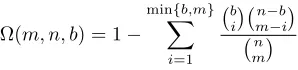 Figure 5 shows the probability of deception Ω for diﬀerent ratios of chunks
