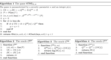 Fig. 2: The ATMS security game ATMSΠ,A.