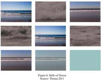 Figure 6: Stills of Ocean Source: Thoma 2011 
