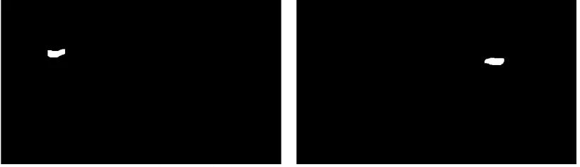 Figure.7 (b) Segmented spots of molecule families 