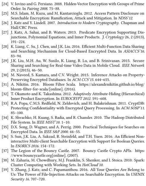 table of the form (κ, µ,c). Upon receipt of an encryption/decryptionquery, it looks up the table, and either returns an already existingentry, or adds a uniformly random entry to the table and returns