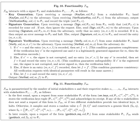 Fig. 10. Functionality Fsig