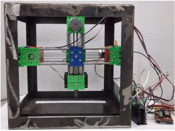 Figure 8. A test pattern to verify feature repeatability and backlash compensation effectiveness