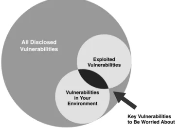 Figure 2.4: Vulnerabilities that suppose a risk in front of existing ones [Pac18]