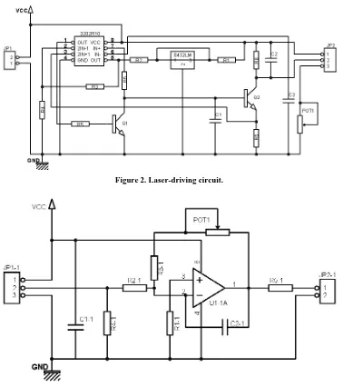 Figure 2. Laser-driving circuit.  