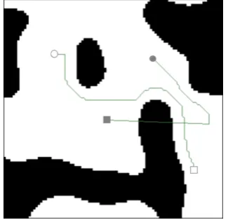 Fig. 5. – environment and mission plan for situation 231 