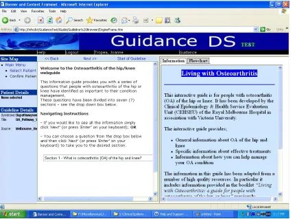 Figure 1: Homepage of OA guide 