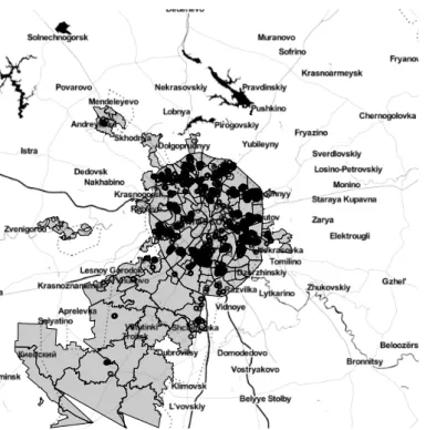 Fig. 1: Map of Included Buildings