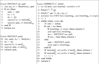 Fig. 2: The CORRECT game.