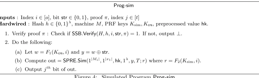 Figure 4: Simulated Program Prog-sim