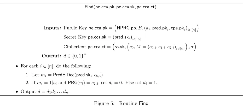 Figure 5:Routine Find