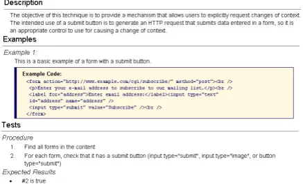 Figure 1. Part of the technique H32 documentation.