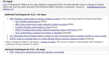 Figure 4. Subclasses of Success_Criteria are prefixed with “SC_” followed by the number