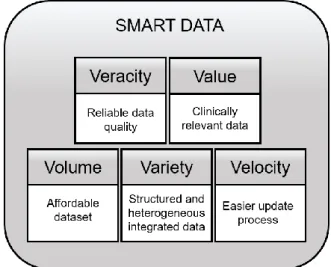 Figure 3. The 5 Vs of the Smart Data Perspective 