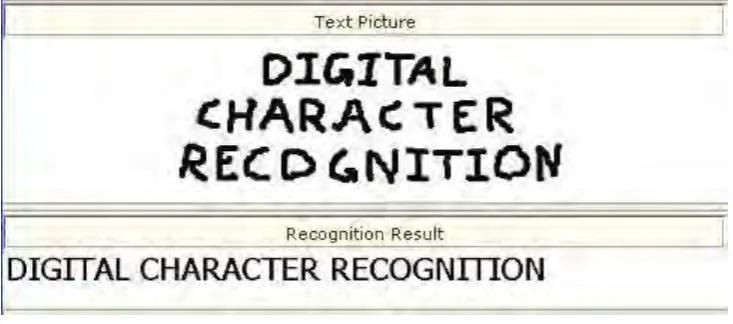 Figure 2.6: Example of handwriting recognition 