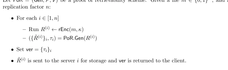 Figure 6: create(m, n): Create replicated storage