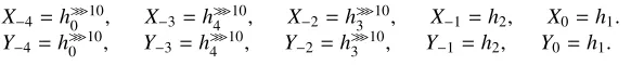 Table 3: Boolean Functions and Round Constants in RIPEMD-160