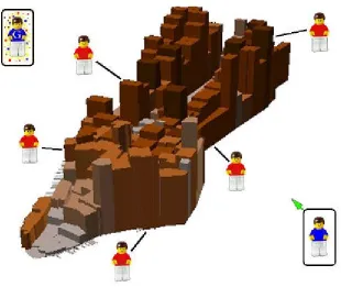 Figure 7.  The graphic user interface to the residential location model. 