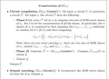 Figure 3: Construction of CCLT