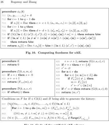 Fig. 10. Computing ﬁxedness for sAE.
