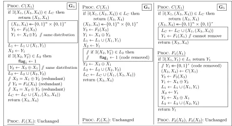 Fig. 10. Games G3, G4, and G5.