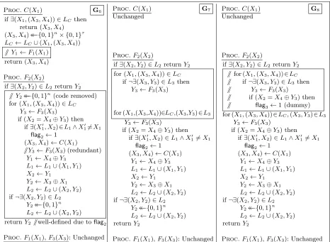 Fig. 11. Games G6, G7, and G8.