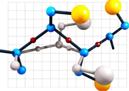 Figure 4CABS [24] is a coarse-grained model for simulations of protein structures and dynamics (see  and recent review on its design and applications [8])