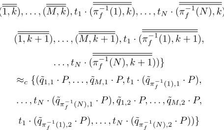 Figure 3. Observe that the generator set is generated by the distributed system and the tokens (that are used