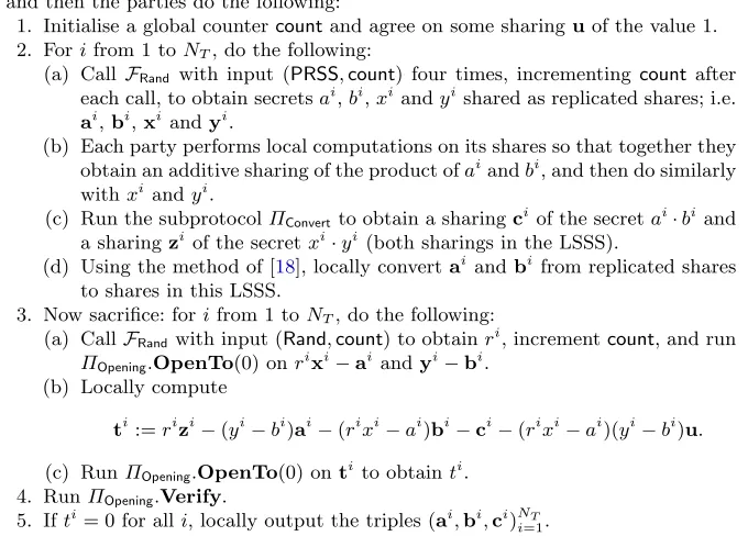 Figure 9. Protocol ΠPrep