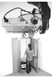 Fig. 9. A container leaves the environment with the employee 