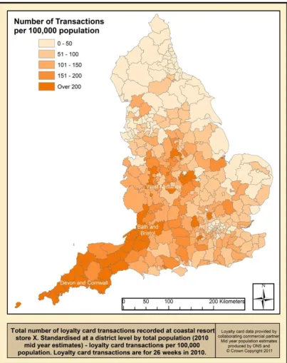 Figure 4 clearly highlights that the number of recorded transactions, after standardising 