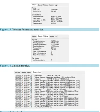 Figure 15. Session log.                                                            