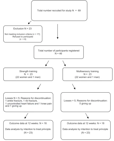 Figure 1 Flow of patients through the study.