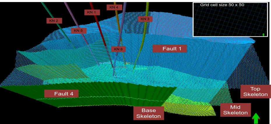 Figure 11. Top showing RMS attribute map.  