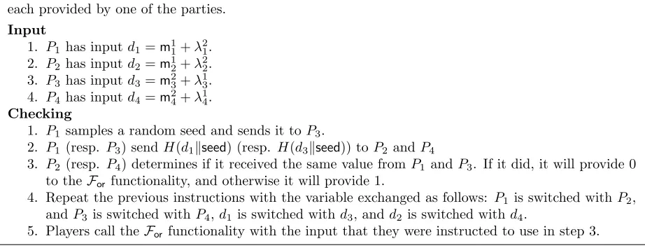 Figure 6: Cross check protocol from veto