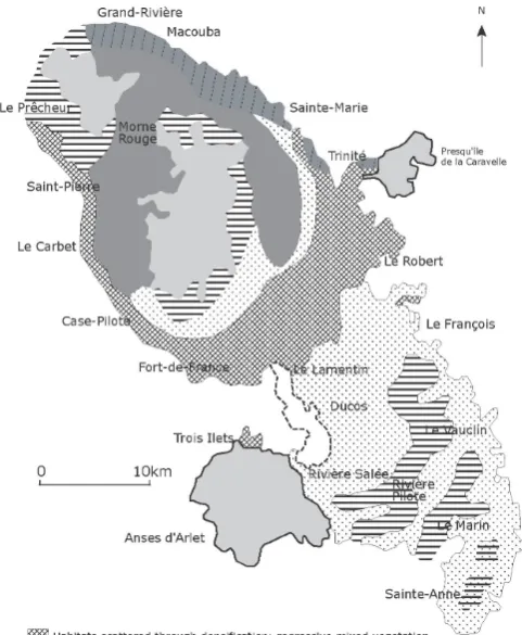 Figure 4. The present landscape (Martinique/ Source: P. JOSEPH). 