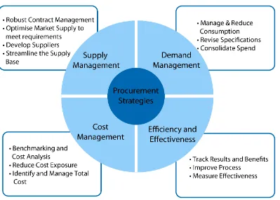 Figure 4: Four critical dimension of procurement strategies