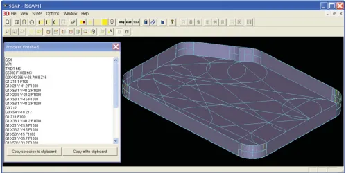 Fig. 7. Spatial grammar machining planning: spatial grammar to automatically generate computer numerical control machining plans forparts including executable G-code