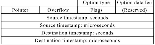 Figure 2: One-way delay TLV-encoded option.