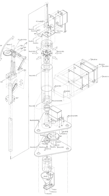 Fig. 4 Assembly Diagram of 2-Axis Mirror Control © Copyright 1999 