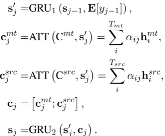 Table 1: Statistics for artiﬁcial data sets in com-parison to ofﬁcial training and development data.Adapted from Junczys-Dowmunt and Grund-kiewicz (2016).