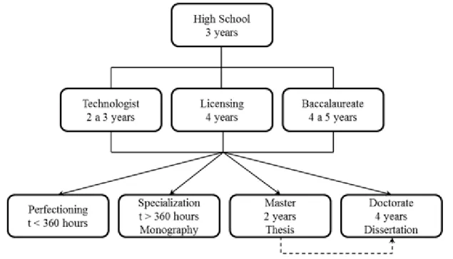 Figure 2. Brazilian Academic Process Flow