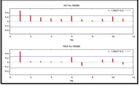 Figure 2 ACF for SRIINF