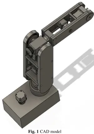 Fig. 2 The base for the first joint and bearing