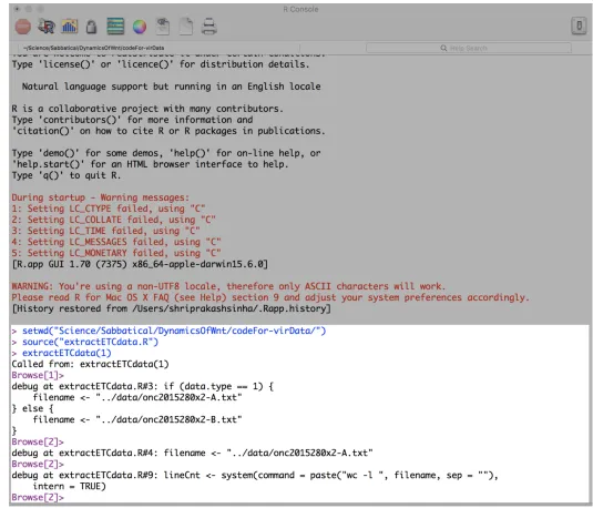 Fig. 7 Screen shot of browser output in the white patch in the screen shoot.