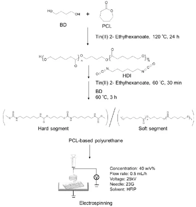 Figure S2 shows the morphology of the electrospun PCL with a molecular weight of 5,000