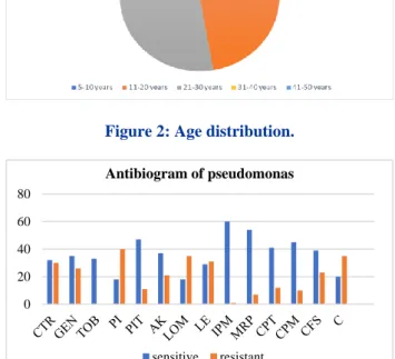 Figure 2: Age distribution. 