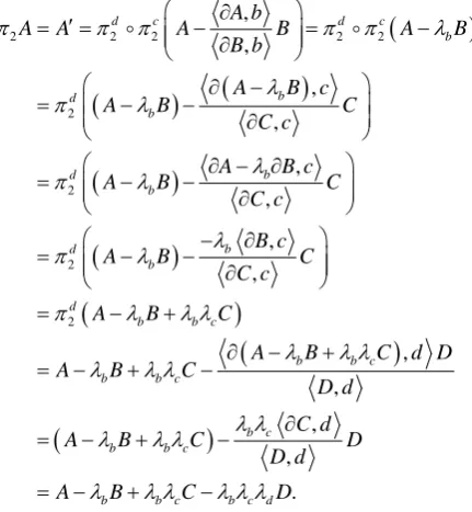 Figure 2. Example of collapsing by using RDAGs. 